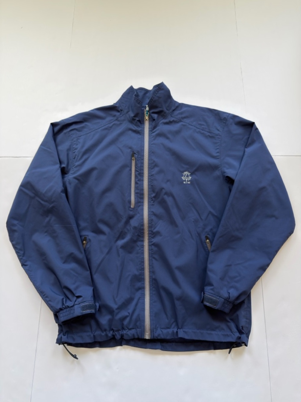 Peter Millar Water Element Jacket Men’s Medium  Navy Linville Golf Club Fullzip